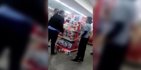Mulher é agredida dentro do supermercado Good Bom, em Sumaré 