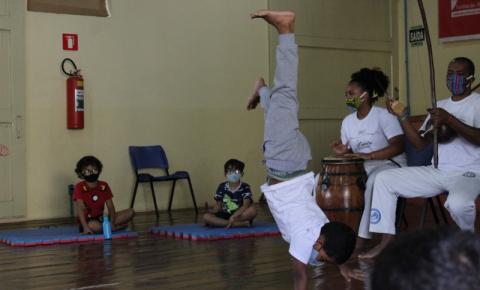 Estação Cultural terá Roda de Capoeira no domingo