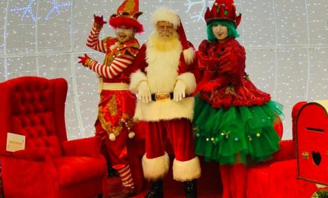 Papai Noel chega ao Tivoli Shopping neste sábado