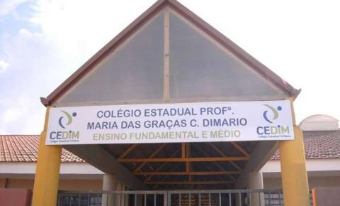 Três adolescentes mascarados e com machado invadem escola no interior do Paraná